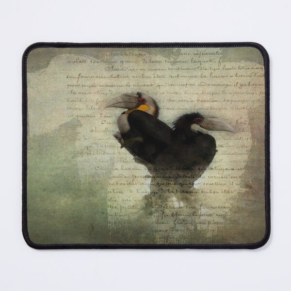 Item preview, Wreathed Hornbills on Scripted Background designed and sold by KbytesOfJax Outdoor and Nature.
