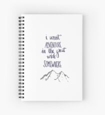 Beauty and the Beast - Adventure Spiral Notebook