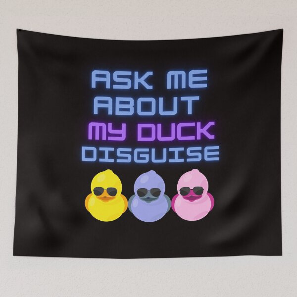 Artikelvorschau, Ask Me About My Duck Disguise Lustiges Quacksalber-Kostüm entworfen und verkauft von byrne-ma.
