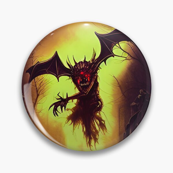 Item preview,  nightmare creature demon in graveyard designed and sold by AllLeftSides42.