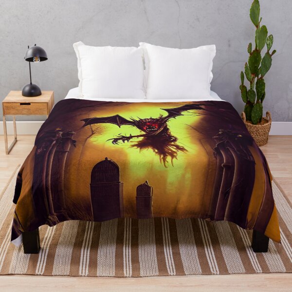Item preview,  nightmare creature demon in graveyard designed and sold by AllLeftSides42.