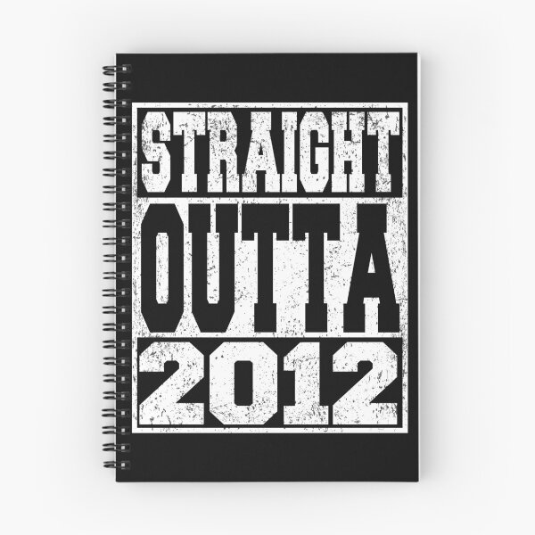 Item preview, Straight Outta 2012 Birthday Anniversary designed and sold by ARTZ84.