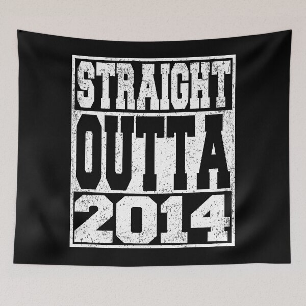 Item preview, Straight Outta 2014 Birthday Anniversary designed and sold by ARTZ84.