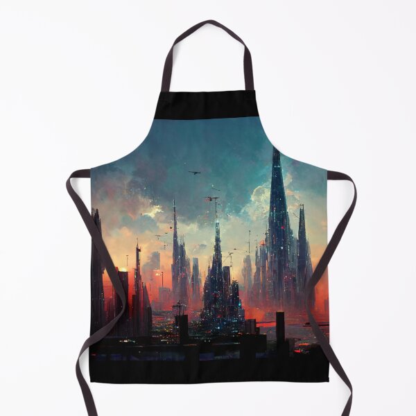 Item preview, Future Metropolitan City - best selling designed and sold by Aditya Bhole.