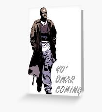 Omar Little Greeting Card