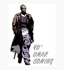 Omar Little Photographic Print