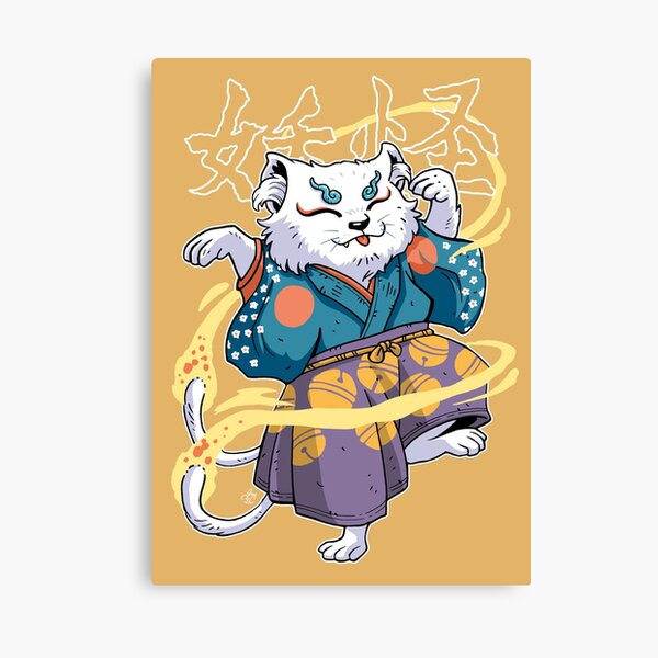 Yōkai - Nekomata Canvas Print