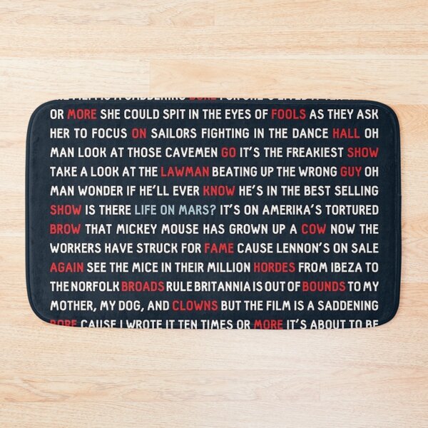 Item preview, David Bowie Life on Mars designed and sold by JeanSevillare.