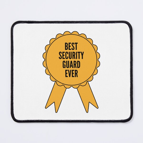 Item preview, Best Security guard Ever Gold Medal Achievement designed and sold by SVPOD.