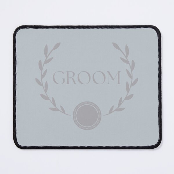 Item preview, Groom Silver Laurel Wreath with Sun Plate on Silver Foil background Wedding by Voluting designed and sold by WeddingVoluting.