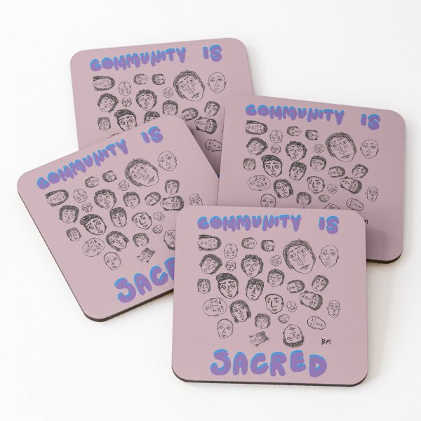 Item preview, COMMUNITY IS SACRED designed and sold by beccaamac.
