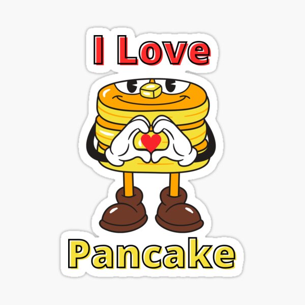 Item preview, I love pancake funny  designed and sold by Pride-Casuals.