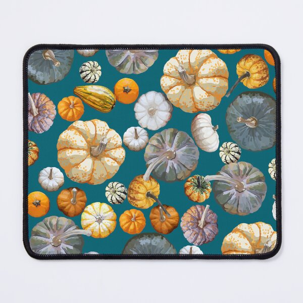 Item preview, Pumpkin Tile 2 (Blue) designed and sold by Zia Frazier.