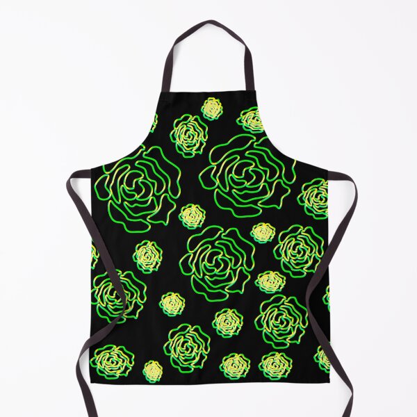 Item preview, Green, Yellow Rose with Black Background designed and sold by atroffire.