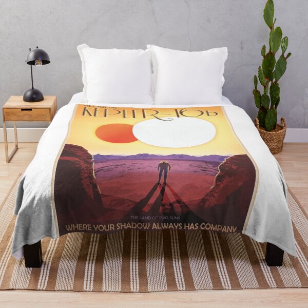 Item preview, Nasa Travel Poster Kepler 16b designed and sold by JeanSevillare.