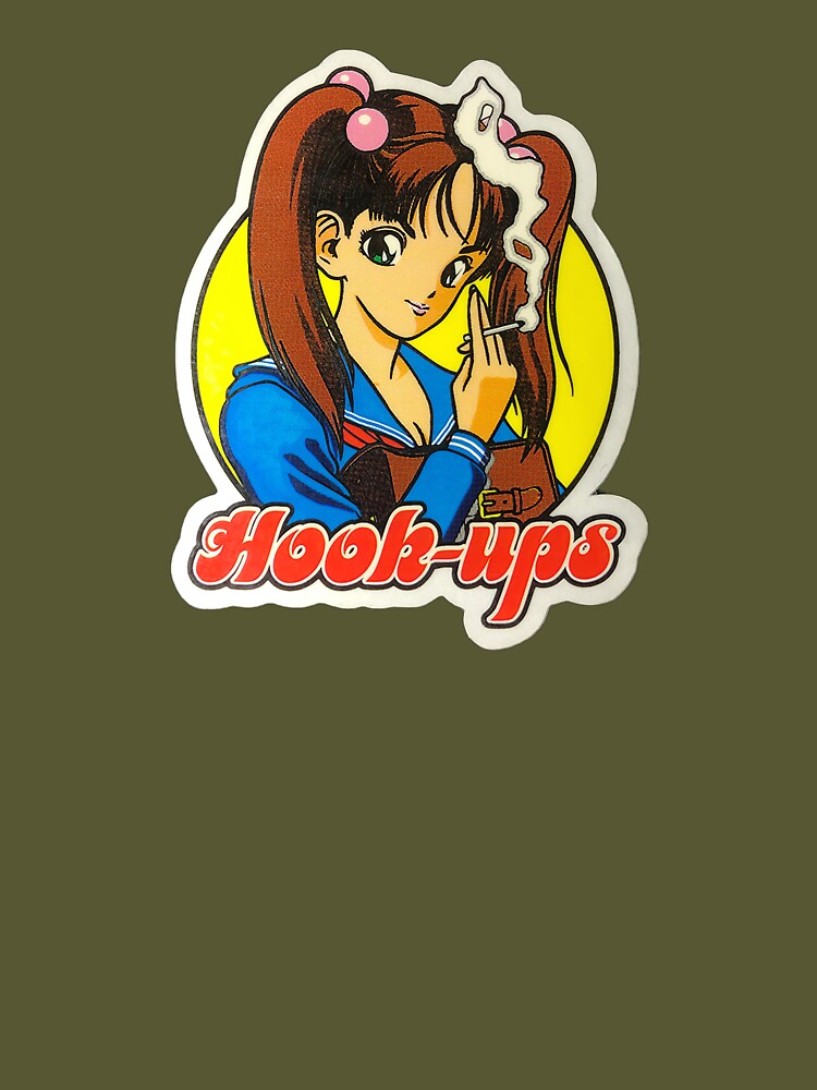 90s Hook-Ups tee 🛹. This graphic is more family-friendly than the