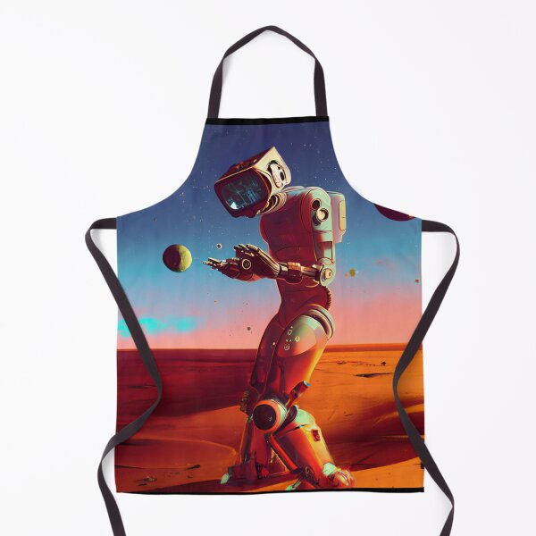 Item preview, nightmare creature cyberpunk robot on an alien planet designed and sold by AllLeftSides42.