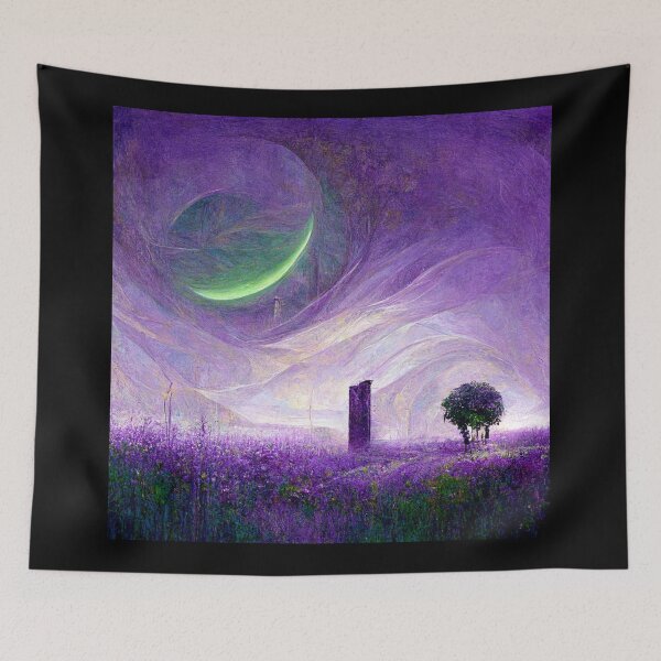 Item preview, Alien Planet | Broken Moon designed and sold by Kazaiart.