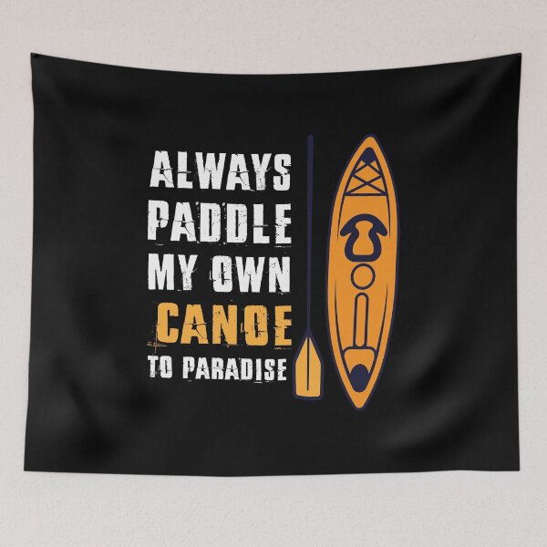 Item preview, Canoe Kayaking Paddling Canoeist Gift Rafting Paddle designed and sold by Lenny Stahl.