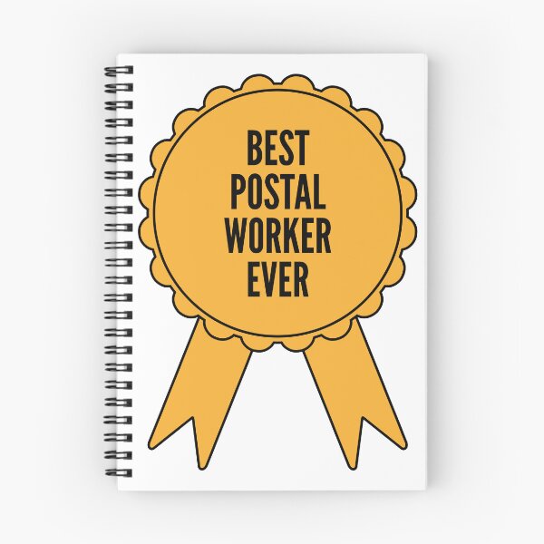 Item preview, Best Postal Worker Ever Gold Medal Achievement designed and sold by SVPOD.