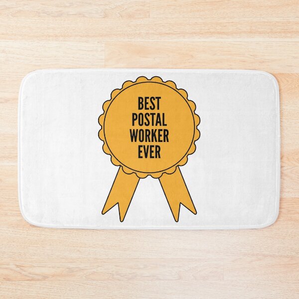 Item preview, Best Postal Worker Ever Gold Medal Achievement designed and sold by SVPOD.