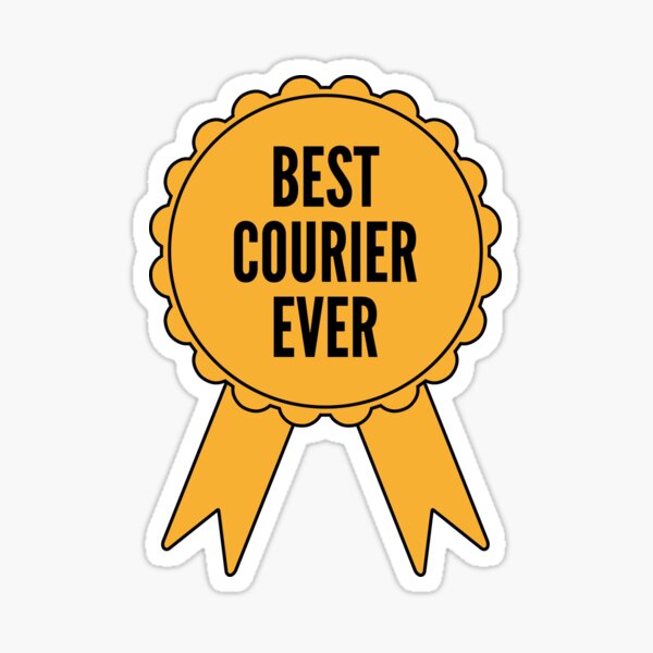 Item preview, Best Courier Ever Gold Medal Achievement designed and sold by SVPOD.