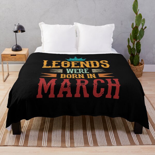 Item preview, Legends Born In MarchBirthday Gift Birthday designed and sold by Lenny Stahl.