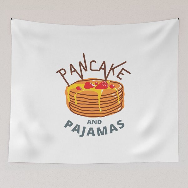 Item preview, pancakes and pajamas funny designed and sold by Pride-Casuals.