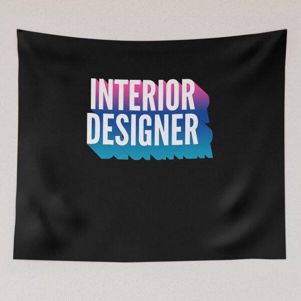 Item preview, Interior Designer With Long Gradient Shadow designed and sold by SVPOD.