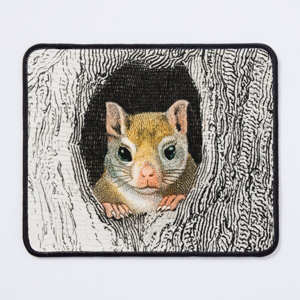Item preview, Angry squirrel in his nest designed and sold by Lacebark.