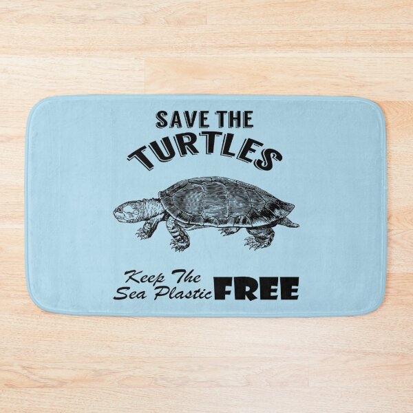 Item preview, Save the turtles keep the sea plastic free shirts, Save the turtles keep the sea plastic free masks, Save the turtles keep the sea plastic free stickers  designed and sold by Poussyarts.