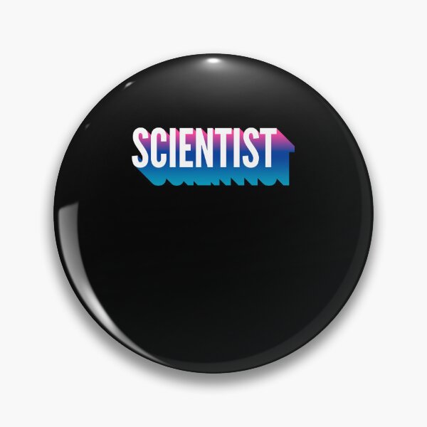 Item preview, Scientist With Long Gradient Shadow designed and sold by SVPOD.