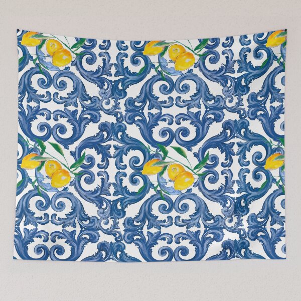 Item preview, Baroque,Baroque leaf,mediterranean,lemons  designed and sold by MariaMarinova.