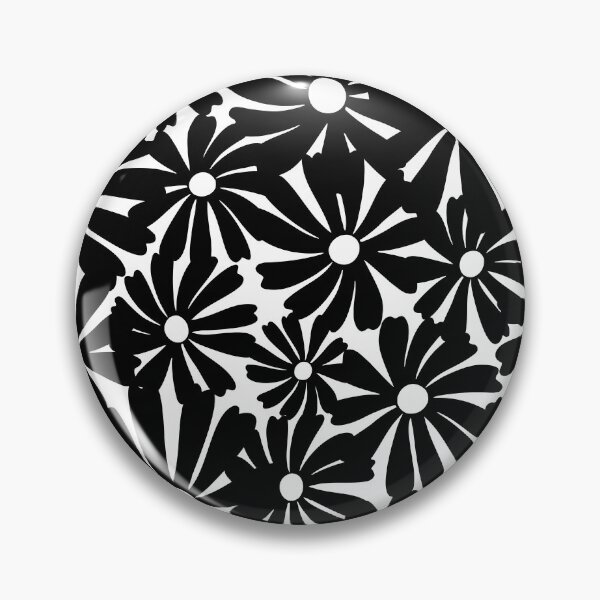 Item preview, Fab Floral in Black and White designed and sold by meggydesigns.