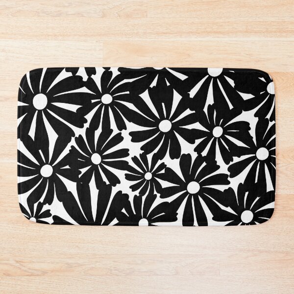 Item preview, Fab Floral in Black and White designed and sold by meggydesigns.