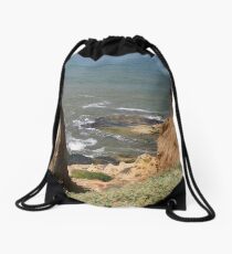 VIEW TO THE PACIFIC Drawstring Bag