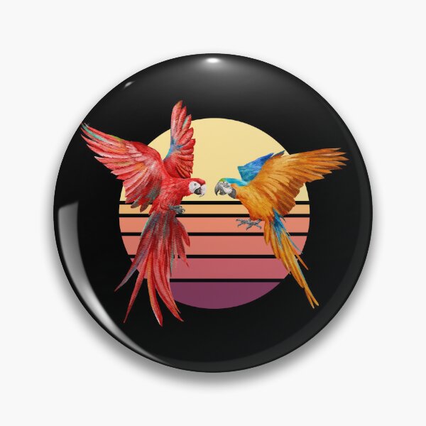 Item preview, Macaw Bird Parrot Lover Watercolor designed and sold by Blok45.
