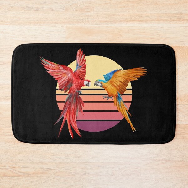 Item preview, Macaw Bird Parrot Lover Watercolor designed and sold by Blok45.