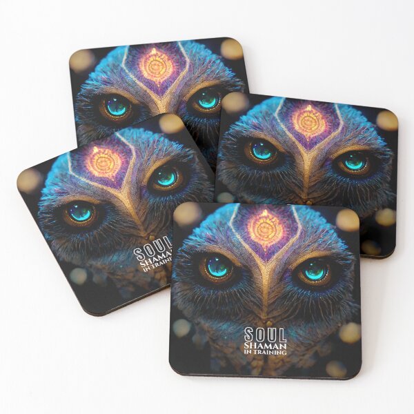 Item preview, Warrior Owl - Soul Shaman In Training designed and sold by SoulShaman.