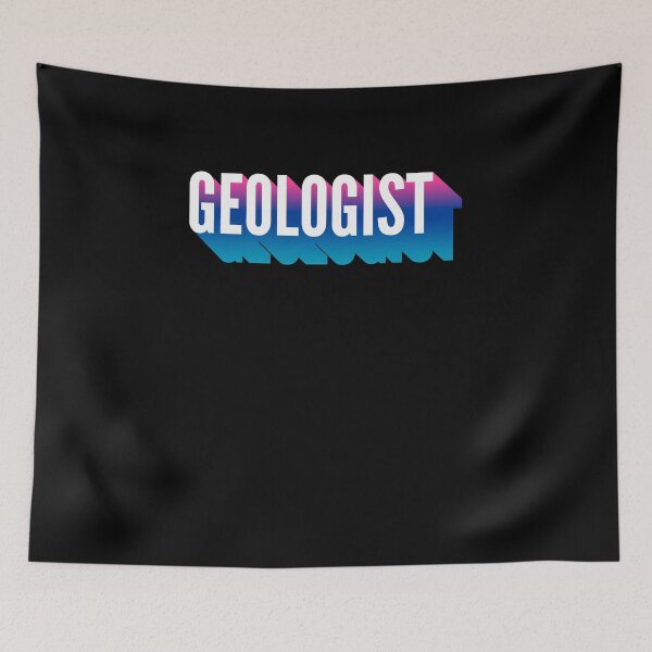 Item preview, Geologist With Long Gradient Shadow designed and sold by SVPOD.
