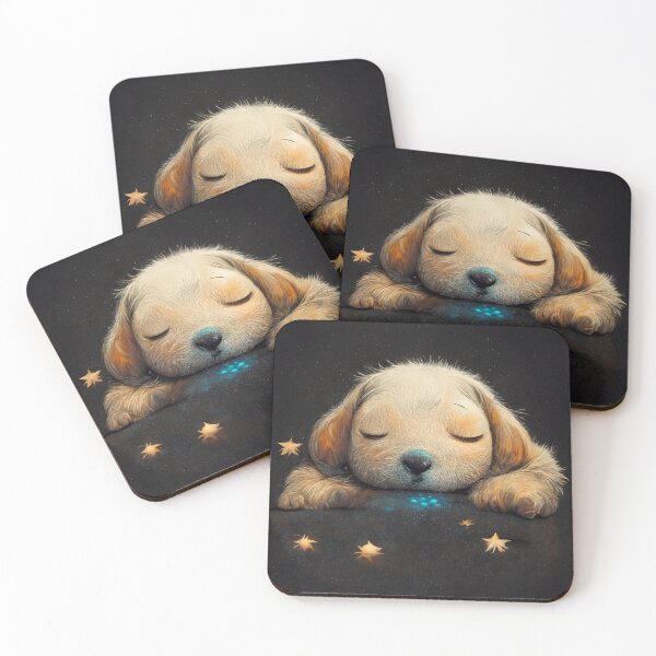 Item preview, Snoozing Puppy designed and sold by Kazaiart.
