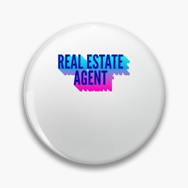 Item preview, Real Estate Agent With Long Gradient Shadow designed and sold by SVPOD.