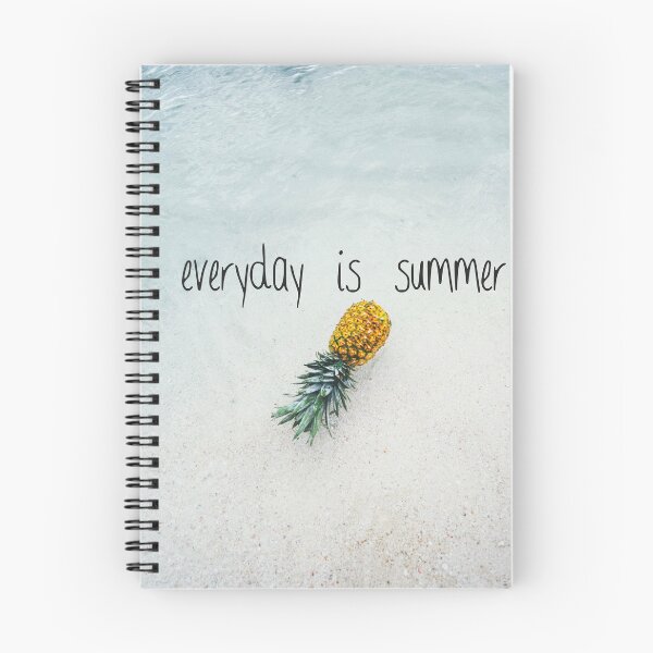 Item preview, Every Day is Summer Note book edition  designed and sold by thespottypanda.