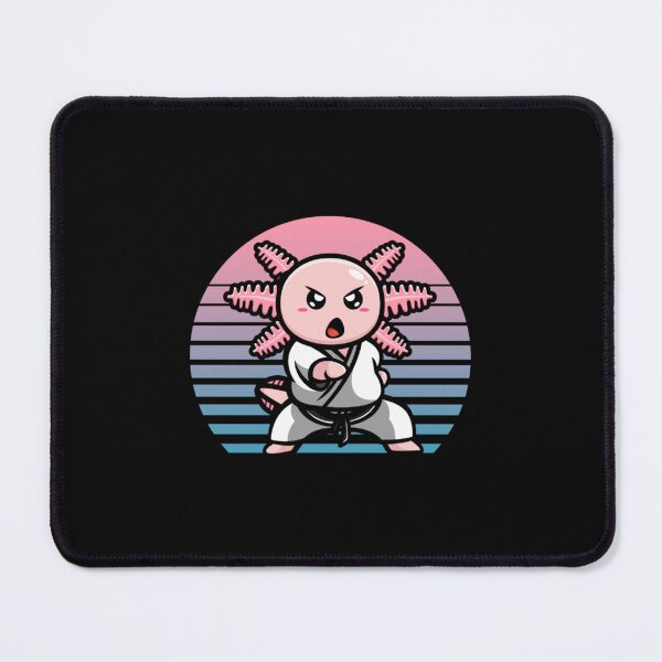 Item preview, Retro Kawaii Axolotl Karate Funny Martial Arts Gift designed and sold by Trostberger.