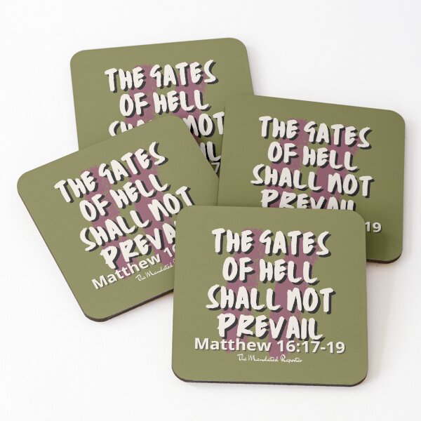 Item preview, The Gates of Hell Shall Not Prevail - Olive designed and sold by TheReporter1.