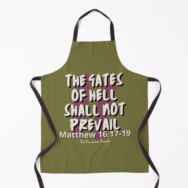 Item preview, The Gates of Hell Shall Not Prevail - Olive designed and sold by TheReporter1.