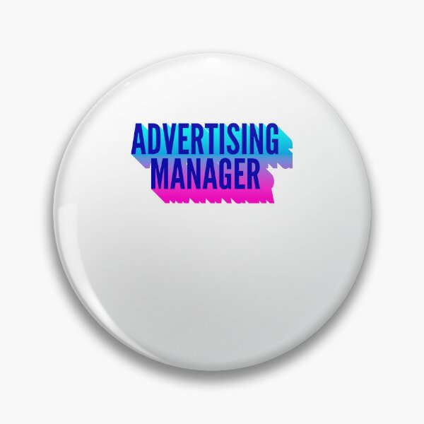 Item preview, Advertising Manager With Long Gradient Shadow designed and sold by SVPOD.