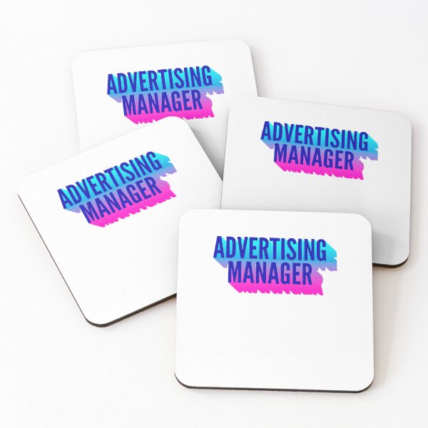 Item preview, Advertising Manager With Long Gradient Shadow designed and sold by SVPOD.