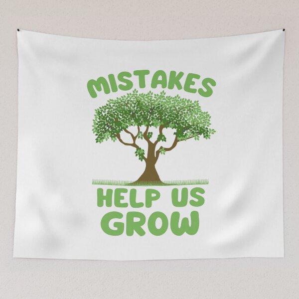 Item preview, Mistakes help us grow, tree designed and sold by micarto.