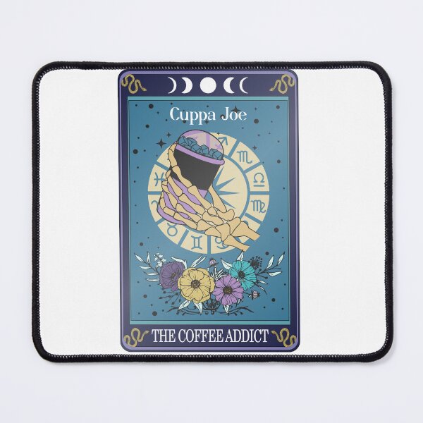 Item preview, Coffee Addict Tarot Card designed and sold by hardscuffle.